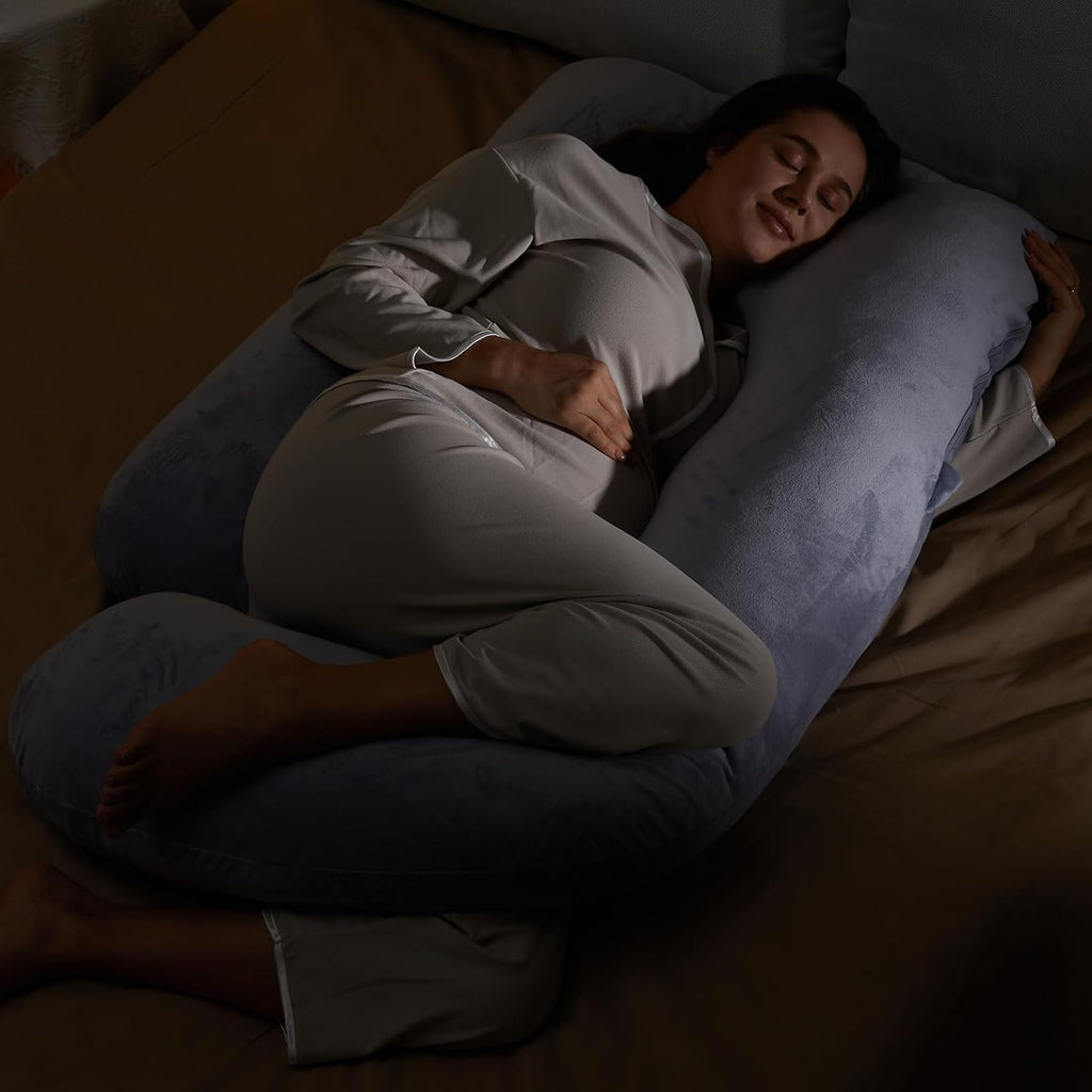 Pregnancy Pillow for Sleeping - U Shaped Full Body Maternity Pillow