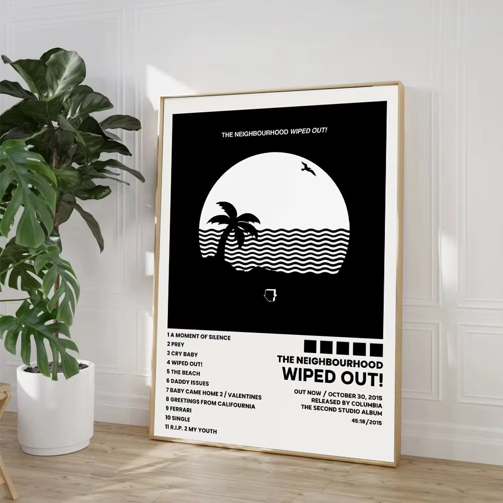 Hip Hop Rap Star Drake Eminem Music Album Covers Poster Print Canvas Painting Wall Art Picture Bedroom Living Room Home Decor