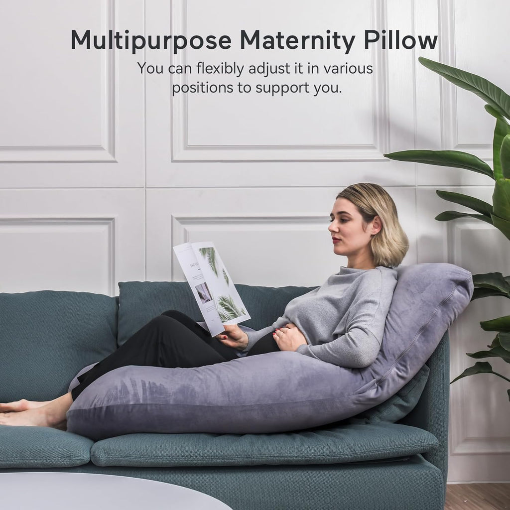 Pregnancy Pillow for Sleeping - U Shaped Full Body Maternity Pillow